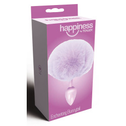 happiness TOYJOY Plug Queue de Lapin Enchanting Bunnytail 5 x 2.8cm Violet